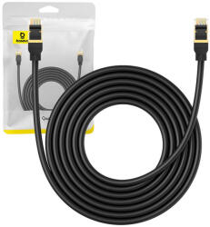Baseus Hálózati kábel Cat. 8, Ethernet RJ45, 40 Gbps, 5m (fekete)