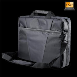 Advance Acoustic notebook táska - basicline 17, 3" (max. : 17, 3", vállpánt, fekete)