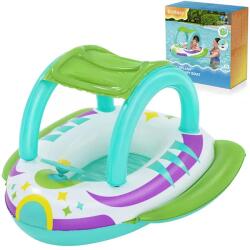 Bestway Space Splash felfújható csónak tetővel, kormánykerékkel, 107×112 cm (17842)