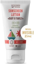 Wooden Spoon Bio naptej és testápoló SPF 50, 150ml (Bőr- és)