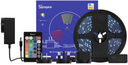 SONOFF L2-5M beltéri/kültéri RGB LED készlet (5 méter LED-szalag, WiFi/Bluetooth okosvezérlés, tápegység) (SON-LAM-L25)