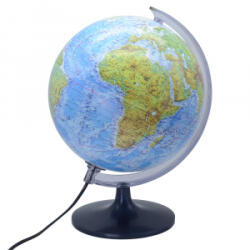 Belma Földgömb 25 cm-es hegy-vízrajzi megvilágított - aqua