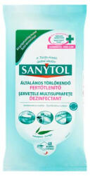 SANYTOL Fertőtlenítő törlőkendő, 36 db maxi/72 db standard, SANYTOL (KHH708) - onlinepapirbolt