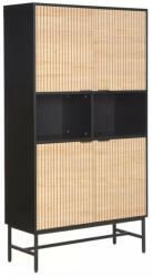 Signal Mago R1 Tölgy-Fekete Laminált Polcos Szekrény (MAGOR1)