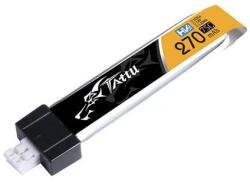 Tattu LiPo 270mAh 3.8V 75C 1S1P JST-PHR 2.0 Akkumulátor - 5 db