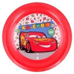IRIS CARS RACE Disney műanyag lapostányér (QX_IMPEX_KFT_674144) (QX_IMPEX_KFT_674144)