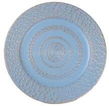  IRIS műanyag tálca, körös, türkiz 33 cm (QX_IMPEX_KFT_676567) (QX_IMPEX_KFT_676567)