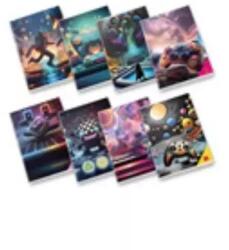 Patria Pigna: Electronic Games négyzetrácsos füzet - A4, többféle (P1111-2068) - jateknet