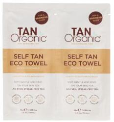 TanOrganic Self Tan Eco Towels önbarnító készítmény 2x10 ml uniszex