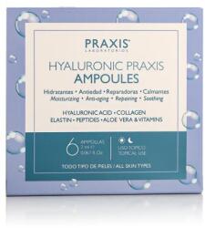 Praxis Laboratorios Hyaluronic Praxis Ampoules arcszérum minden bőrtípus 6x2 ml uniszex