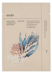 Ondo Beauty 36.5 CHOK-CHOK Hyaluronic Acid & Algae Moisture Boosting Mask arcmaszk minden bőrtípus 25 g uniszex