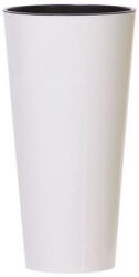 Prosperplast TUBUS SLIM virágcserép fehér fényes 30 cm (DTUS300S -S449) - avplanet