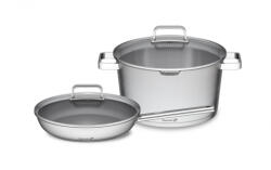 G21 Gourmet Magic edénykészlet szűrővel, 4 darabos, rozsdamentes acél (G21-04PH-MG) - avplanet