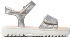 Geox Gyerek szandál, Geox, 208997, Ekobőr, Ezüst, 32 EU (0000208997447-32)