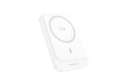 BOROFONE BJ63A Nimble wireless Power bank (Magsafe kompatibilis) PD20W 10000mAh fehér (PM036913) (PM036913)