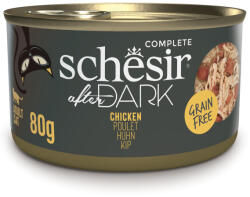 Schesir 12x80g Schesir After Dark csirke nedves macskaeledel