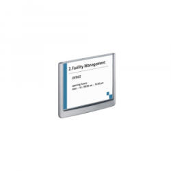 DURABLE Információs tábla 149x105, 5mm, szürke (486137) (486137)