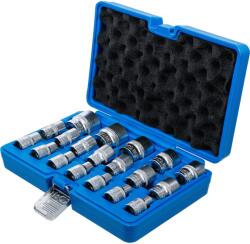 BGS technic Dugókulcs készlet, hatszögű, 1/2" meghajtás, 8-32mm, 19 részes (BGS-9131)