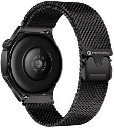 Forcell F-DESIGN FS10 rozsdamentes acél óraszíj SAMSUNG Watch 22 mm fekete