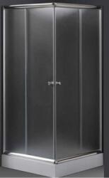 Balneum szögletes zuhanykabin premium zuhanytálcával 90 (ZKSZ-8037-A-MR-610)