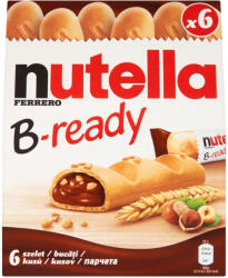 Nutella B-Ready mogyorókrémmel töltött ostya 6x22g