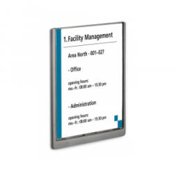 DURABLE Irányítótábla, 210x297mm, szürke (486737) (486737)