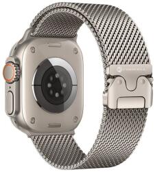 Forcell F-DESIGN FA11 rozsdamentes acél szíj APPLE Watch 38 / 40 / 41 mm ezüst