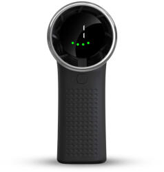 Techsuit - Prémium Mini Kézi Ventilátor (A8) - LED Digitális Kijelzővel, USB-C Újratölthető, 5 Szélsebesség, 3600mAh - Szürke