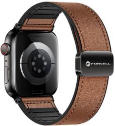 Forcell F-DESIGN FA21 öko bőrszíj Apple Watch 38 / 40 / 41 mm barna