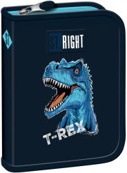 UNIPAP St. Right Kék T-Rex mintás kihajtható tolltartó PC03 20, 5x14x3, 5cm