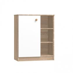 Faktum Mia popup komód fehér/sonoma tölgy 1844-3017-4231