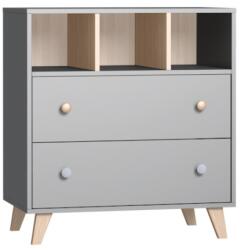 Faktum Colette szürke komód arctic szürke/sonoma tölgy 1844-3014-4142