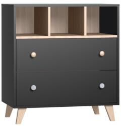 Faktum Colette antracit komód antracit szürke/sonoma tölgy 1844-3013-0642