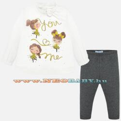 Mayoral Moda 2 részes leggings szett / szett / sárga-szürke 4h - 18 hó 2743 - 65
