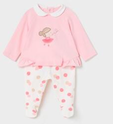 Mayoral Moda baba nadrágos garnítúra newborn girl 2e - 6-9 hó 1503-11 babyrosa