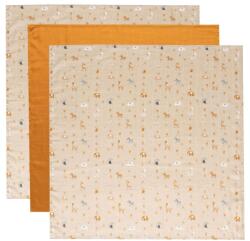bébé-jou Bambusz muszlin pelenka 70x70cm 3db steppe b305120