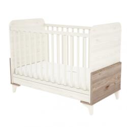 Timba Kloé kiságy zárt végű 60x120-as krém-fűz