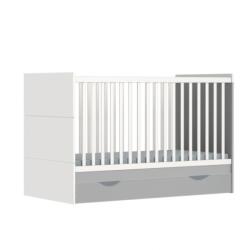 Faktum Alda selyemszürke átalakítható 140-es babaágy világos szürke 1847-3009-4105