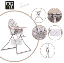 Moni Scaut etetőszék bézs