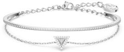 Swarovski Ortyx ezüst színű karperec háromszög dísszel