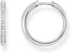 Thomas Sabo Áttetsző köves pávé karika ezüst fülbevaló