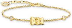 Thomas Sabo Aranyozott ezüst karkötő aranyozott Haribo gumi macival