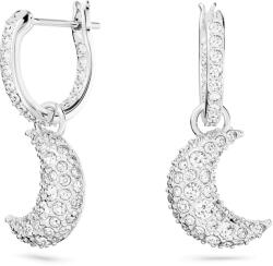 Swarovski Luna ezüst színű függő hold fülbevaló