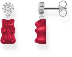 Thomas Sabo Bedugós ezüst fülbevaló piros Haribo gumi macival