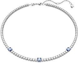 Swarovski Matrix nyaklánc kék és áttetsző kristállyal