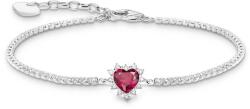 Thomas Sabo Romantikus piros szív ezüst karkötő