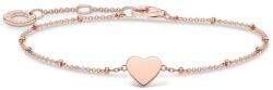 Thomas Sabo Rozé bogyós karkötő szívvel