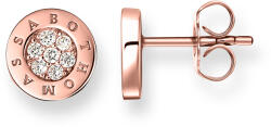 Thomas Sabo 18K rozé arannyal bevont ikonikus fülbevaló