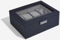 Stackers Sötétkék pebble fedeles 8 részes óradoboz 76066
