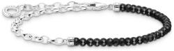 Thomas Sabo Ónix láncos ezüst karkötő